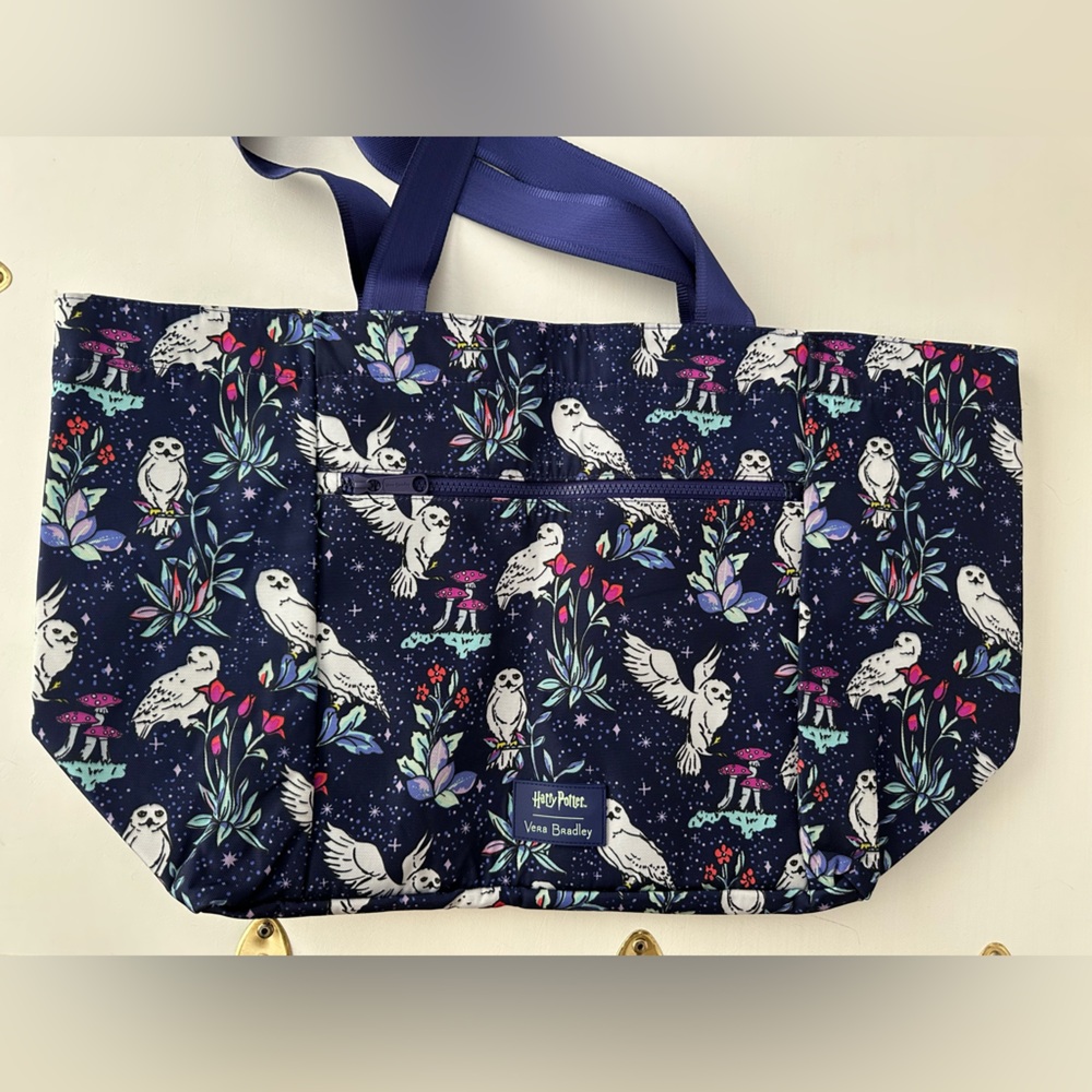 Vera Bradley Harry Potter Forbidden Forest ReActive Drawstring Family Tote Bag